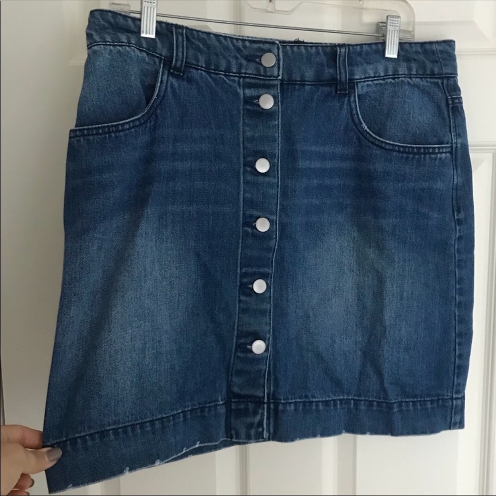H&M denim skirt